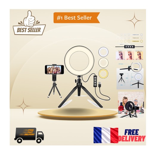 Ring light led avec - ring,