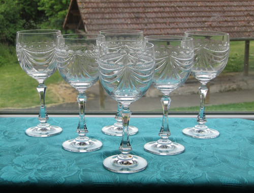 Verres eau cristal - a,
