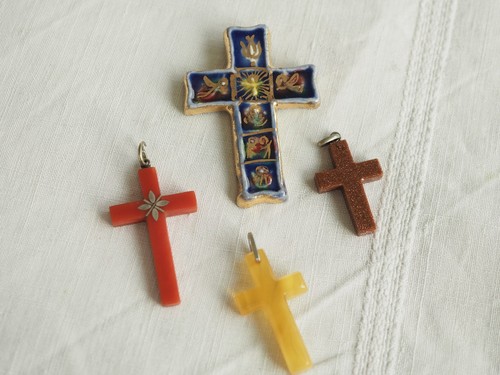 Lot croix pendentif - 4,