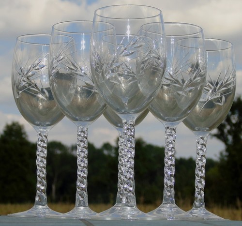 Service verres à - à, vin