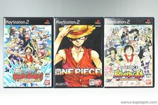 One Piece : Round the Land & Fighting for One Piece & Pirates Carnival PS2 Japan