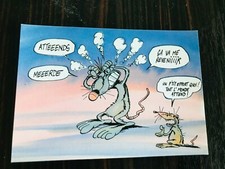 CARTE POSTALE 15X10 PTILUC 1991 LES RATS RAT'S 