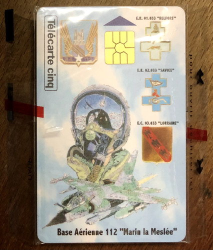 Telecarte base aérienne - telecarte,