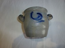 Petit pot en grès, porterie