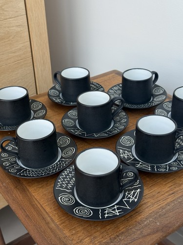 Service tasses café - 8, à