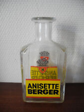 ancienne carafe Anisette Berger déco bar pub vintage french carafe jug Karaffe