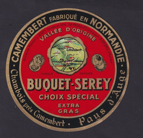 Ancienne étiquette fromage - ancienne,