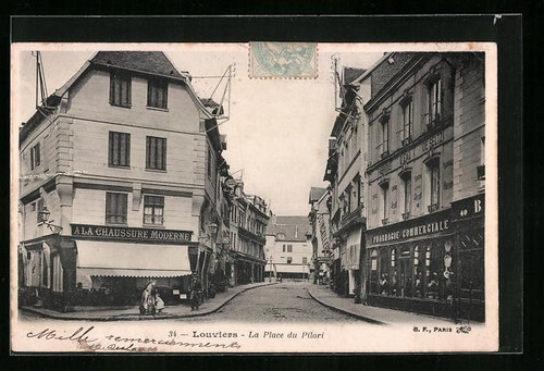 Cpa louviers place - place, du
