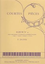 Dupin courtes pièces   n° 4 vibraphone, xylophone ou marimba et piano (Leduc)
