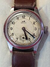 Montre LIP NAUTIC Acier R233 circa 1940 fonctionne  
