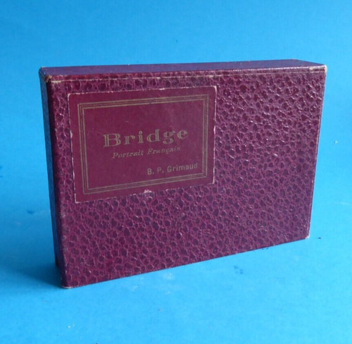 Cartes jouer bridge portrait - a,