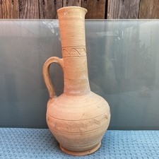 Ancienne CRUCHE Amphore Verseuse en Terre Cuite non vernissée Artisanale