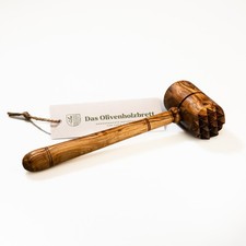 Battoir à Viande en Bois D 'ol Ivier , Rond Tête