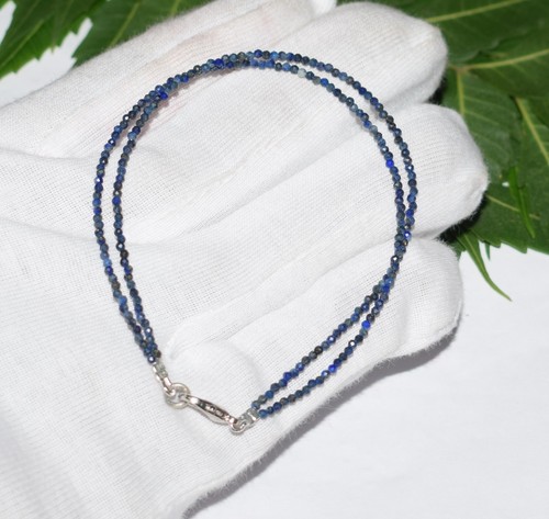 Bracelet perles lapis - en,