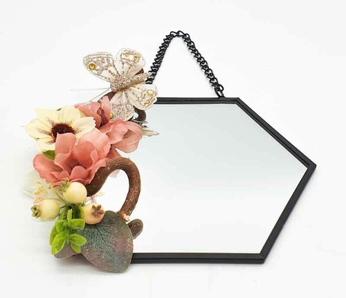 Bouquet miroir hexagonal - , et