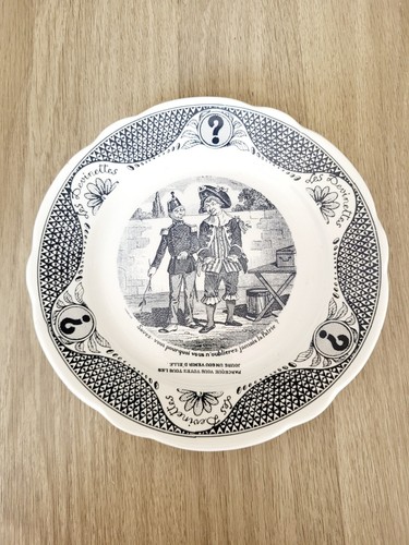 Assiettes les devinettes - 2,