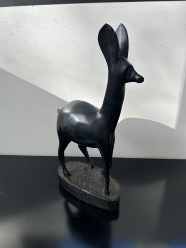 Art africain statue ébène - art,