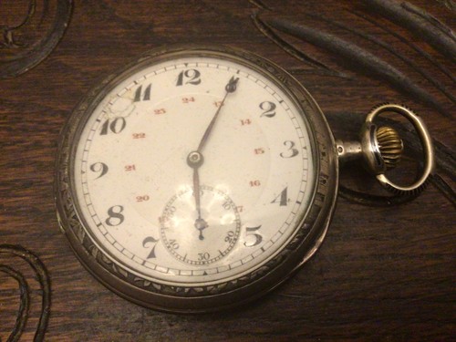 Montre gousset 24h - ,