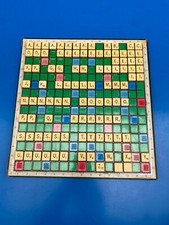 102 Lettres de du scrabble LUXE Mattel SPEAR CLASSIQUE Piece TBE