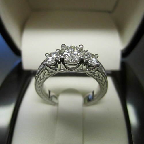 Bague fiançailles ancienne - bague,
