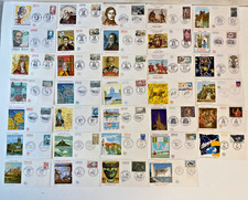 Lot FDC 34 Enveloppes - 1er