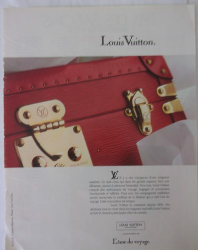Publicite valise louis - publicite,