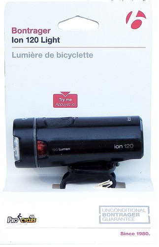 éclairage bontrager ion 120 - Éclairage,