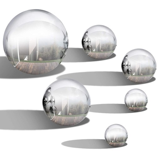 Lot boules facettes en - 6, à