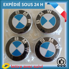 4X Cache Moyeu BMW 68mm Auto Clipser Jante Centre De Roue Enjoliveur Logo