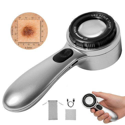 Portable dermatoscope