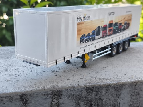 Semi remorque tautliner - semi-remorque, 1/43