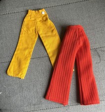 Lot de 2 Pantalons Vintage Hors Catalogue pour Poupée Mannequin Tressy de Bella