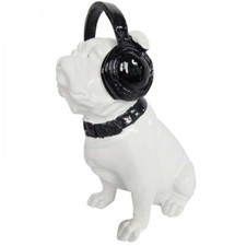 Statue chien en résine