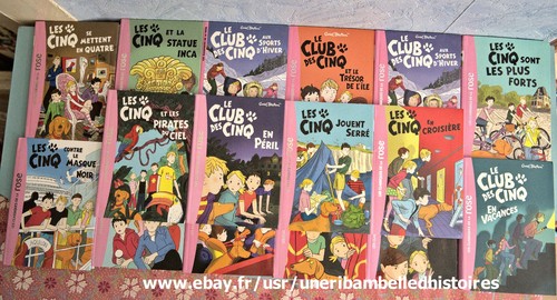 Lot livres le club des - de,