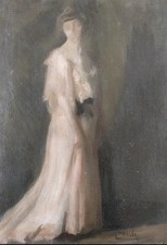 Cécile Hertz-Eyrolles Eugène Carrière Portrait Femme 