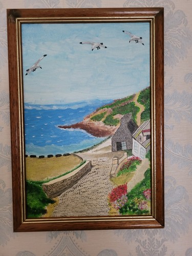 Tableau peinture acrylique - acrylique, sur