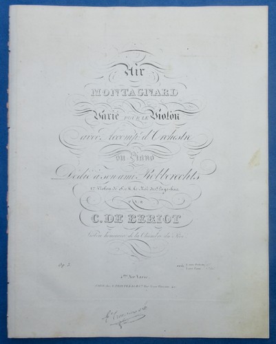 Bériot violon piano - de,