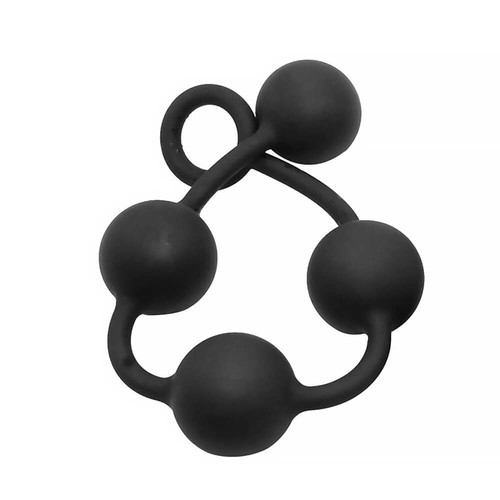 Boules geisha silicone noir - boules,