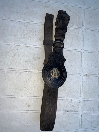 Ancienne ceinture militaire - ancienne,