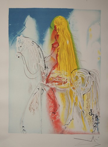 Salvador dali les chevaux - -,