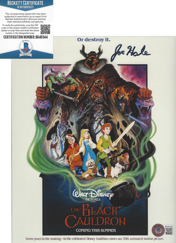 Joe hale signed the - signed, black