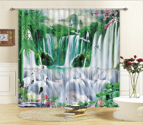 Haute montagne cascade 3d - haute,