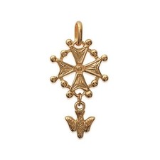 Pendentif croix huguenote