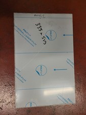 Plaque en INOX BROSSÉ MM