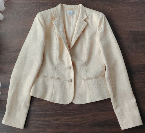 Veste cintrée dorée - veste,