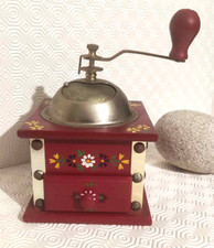 moulin à café rouge motif