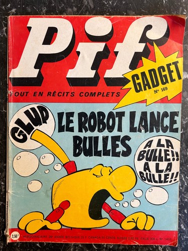 Pif gadget 169 - pif, n°169