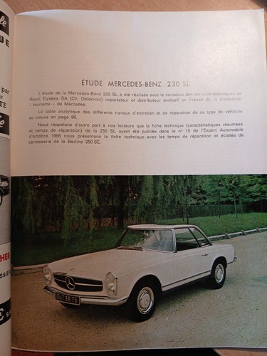 Mercedes 230 pagode - mercedes,