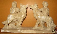 sculpture en plâtre, le