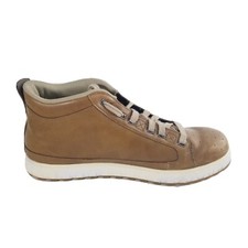 OAKLEY Brown Leather High Top Sneakers, Mens Sz 9 [R2B12]